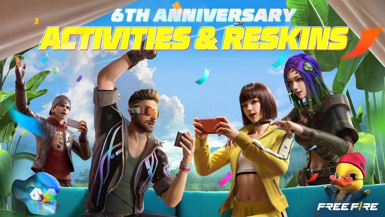 6th Anniversary: Preview Of Activities & Reskins | Garena Free Fire Pakistan