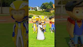 Vir The Robot Boy Vs Granny Fight #virtherobotboy #cartoon #shorts