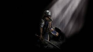 A Moment's Peace from Dark Souls but it's slowed down with rain