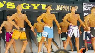 2021ゴールドジムジャパンカップ メンズフィジーク176cm超級 決勝 GOLD'S GYM JAPAN CUP MEN'S FHYSIQUE +176cm（12月28日 新宿住友三角広場）