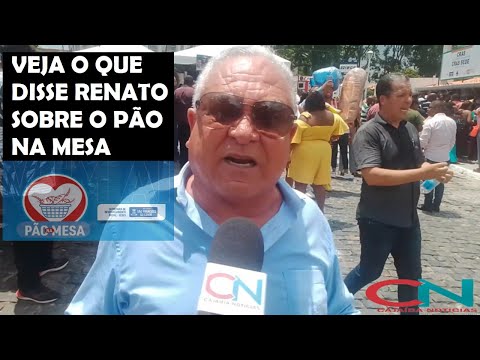 VEJA O QUE RENATO COSTA ROSA FALOU SOBRE O PROGRAMA PÃO NA MESA