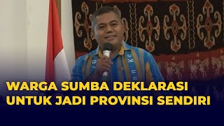 Warga Sumba Deklarasi untuk Jadikan Sumba Provinsi Sendiri