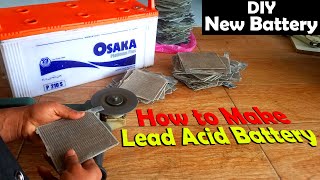 How to make New Lead Acid Battery at home, 220Ah Lead Acid Battery, Lead Acid Battery Construction screenshot 4