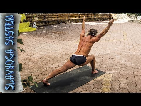 Дневная практика йоги с Сергеем Черновым  🌻 Комплекс асан йоги 💎 Йога для начинающих ⭐ SLAVYOGA