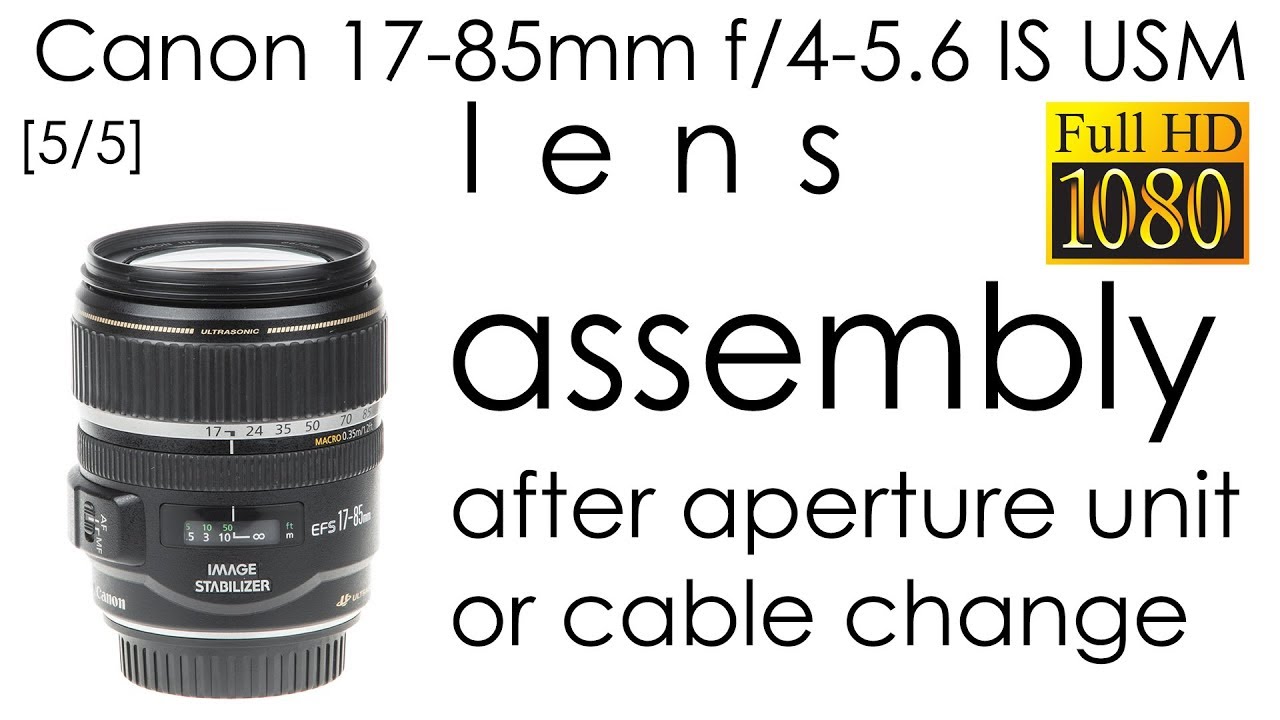 10x cable Flex Cable flex platina para Canon EF-S 17-85mm f/4.0-5.6 IS USM lens