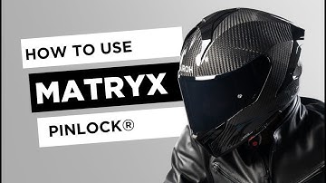 Airoh - Matryx PinLock® Installation | Step-by-Step Tutorial