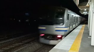 【2023年今年初のE217系廃車回送】EF64形1030号機＋E217系Y−143編成　廃車回送　川中島駅　通過