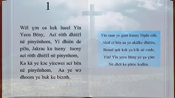 Wël Ɣɔn Ca Ke Lueel.