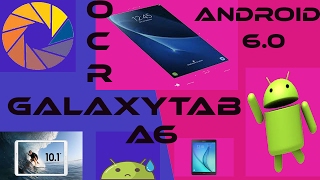 Transformation De La Tablette Galaxy Tab A6 Android 6.0 En Machine À Lire Scanner Knfb Reader