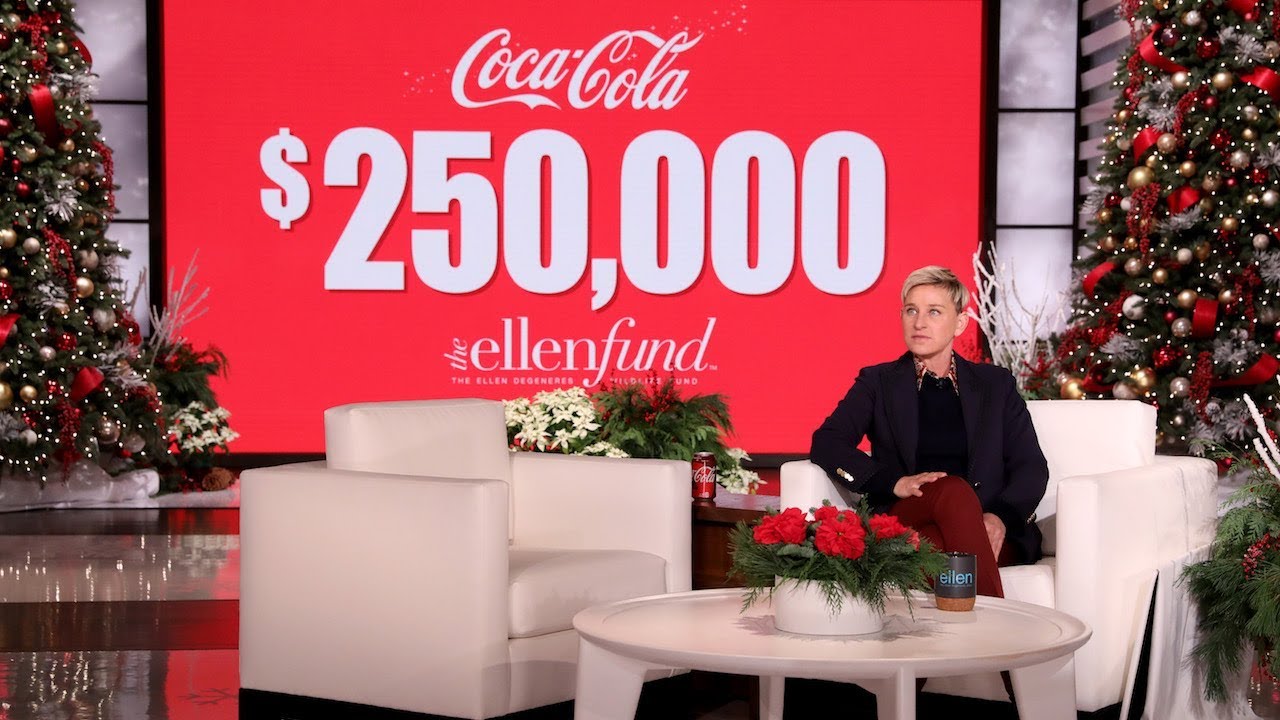 Coca-Cola Shares the Holiday Magic with The Ellen Fund