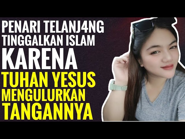 GEGER! PENARI TELANJ4NG MELIHAT TUHAN YESUS MENGULURKAN TANGANNYA❗ class=