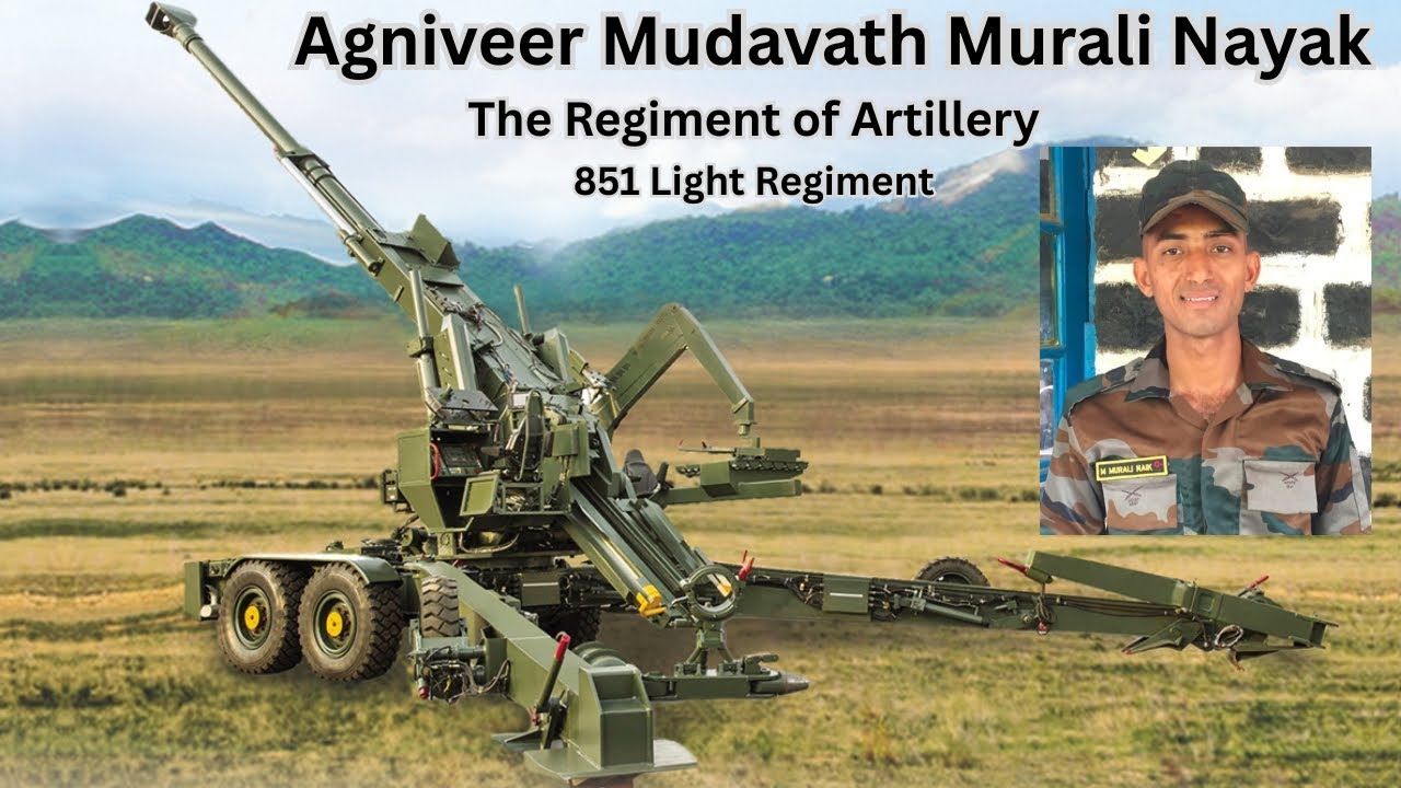 A Story of Agniveer Murali Nayak 💐🇮🇳| The Regiment of Artillery ⚔️| Brave indian Soldier story 🫡|