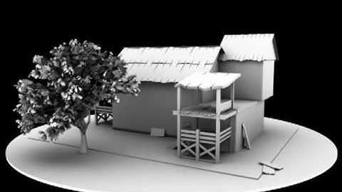 Environment Modeling in MAYA