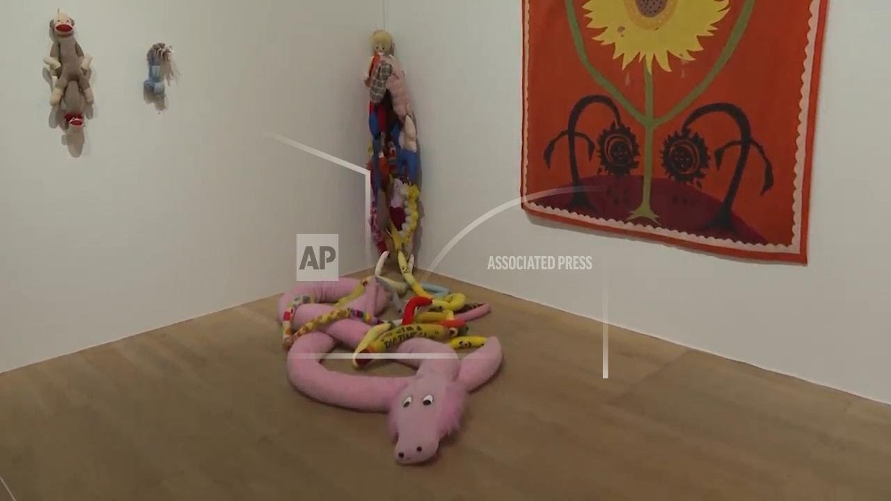 The provocative art of American artist Mike Kelley showcased in London