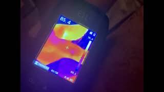 Thermal Image of Hand. What mind reading technology that has been illegally implanted looks like.