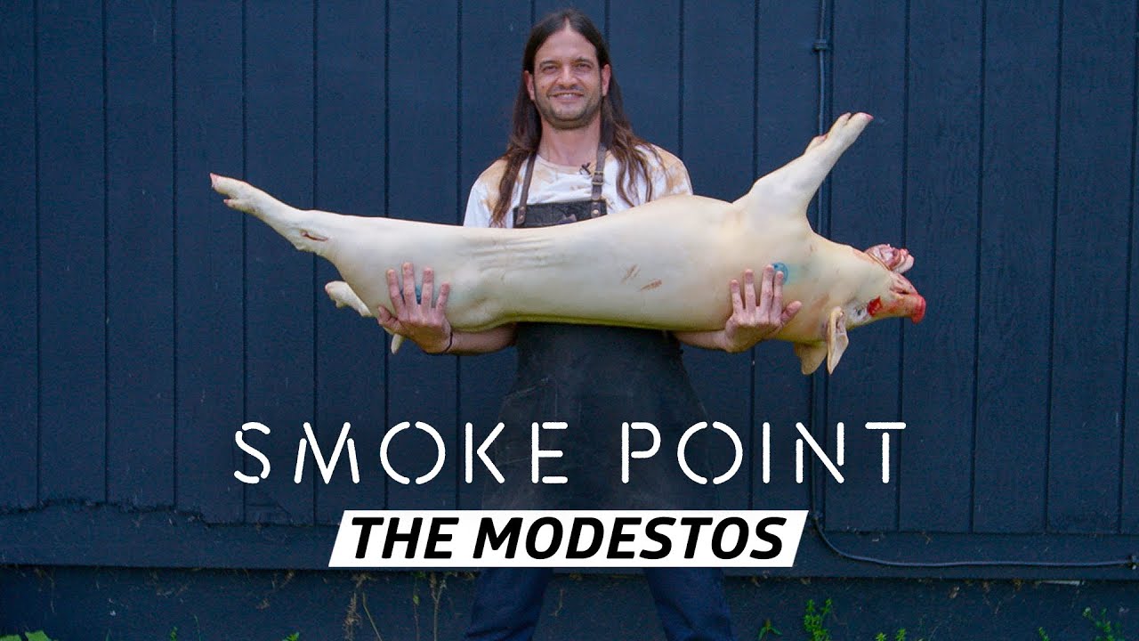 How an Argentine Pitmaster Roasts Whole Pigs in the Middle of the Woods Smoke Point