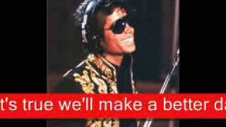 Michael Jackson- We are the world Lyrics chords