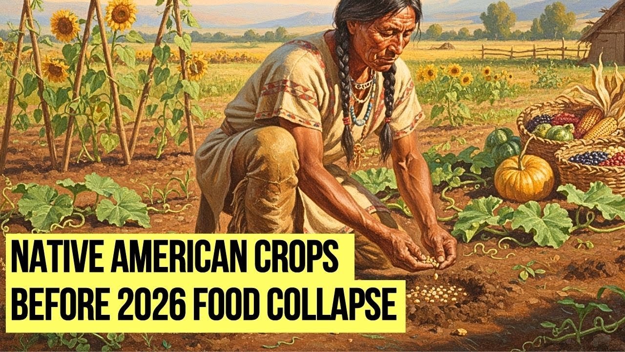 12 Native American Survival Crops I'm Planting NOW Before the 2026 Food Collapse