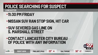 Police searching for hit-and-run suspect in Lancaster; two hospitalized