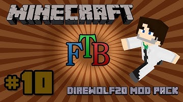 Minecraft 1.6 FTB Direwolf20 Pack - S1E10 - Harvester and Auto Charcoal