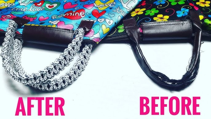 DIY With Me, Best Way To Tie Bag Handles