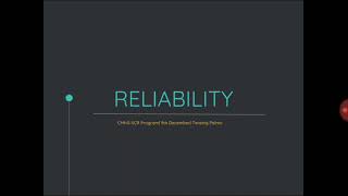 Reliability