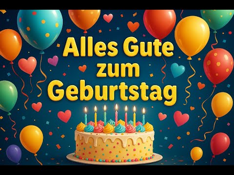 Alles Gute zum Geburtstag! 🥳 Feiere deinen besonderen Tag mit Stil! 2025