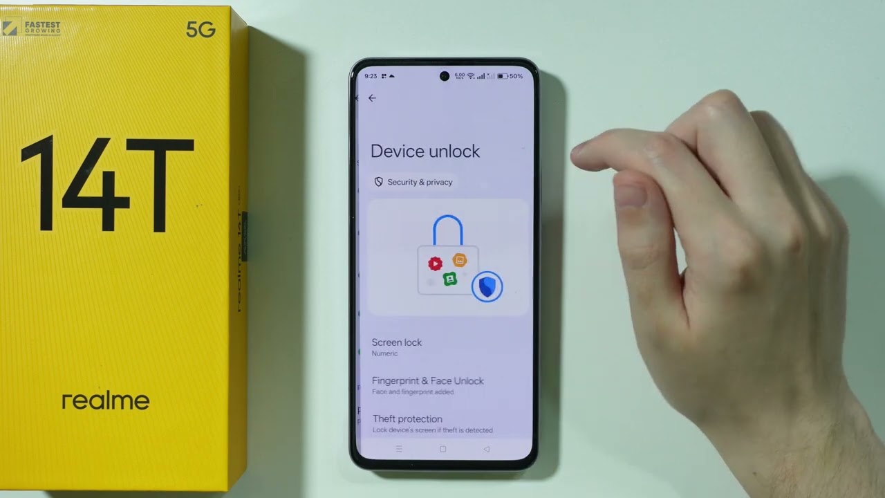 Realme 14T: How to Unlock with Face without Swiping (Remove Swipe after Face Unlock)