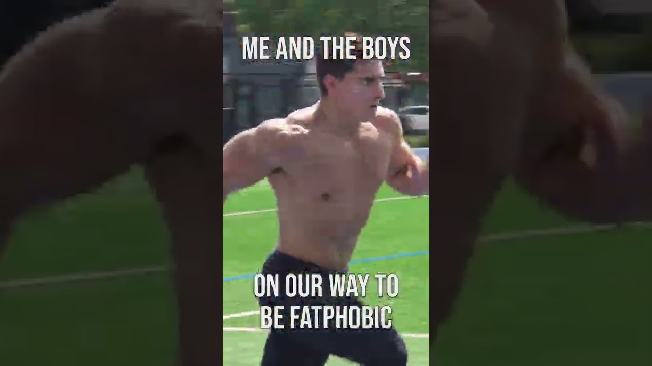 "Working out is fatphobic"