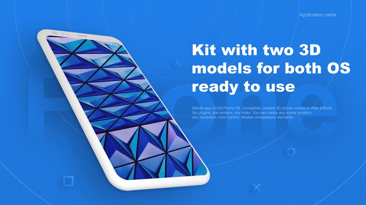 Mobile app | UI/UX Promo Kit - YouTube