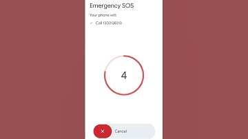 Emergency SOS on google pixel