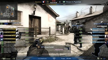 StarSeries XII NiP vs Epsilon 1 av 3 - Grupp