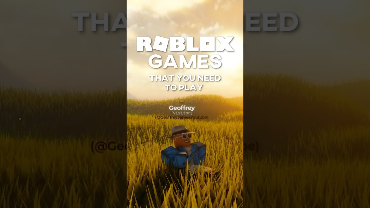Roblox games you need to play :)