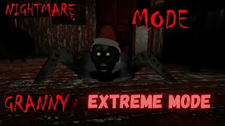 Granny Legacy NIGHTMARE MODE EXTREME Sewer Escape Speedrun with TEDDY!! 