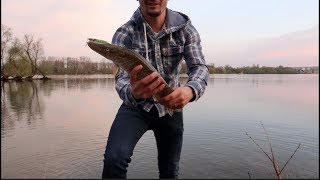 Fishing in Germany: Bit by Fish, First Fish on Rhein, difference between US and German fishing