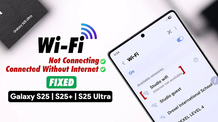 Galaxy S25 Ultra/S25+: How to Fix WiFi Not Working on Samsung!