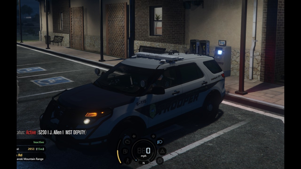 going on patrol in Union PD RP, As State trooper
