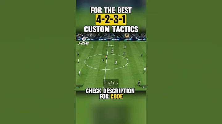 INSANE 4231 Custom Tactics for FC26 #fc26