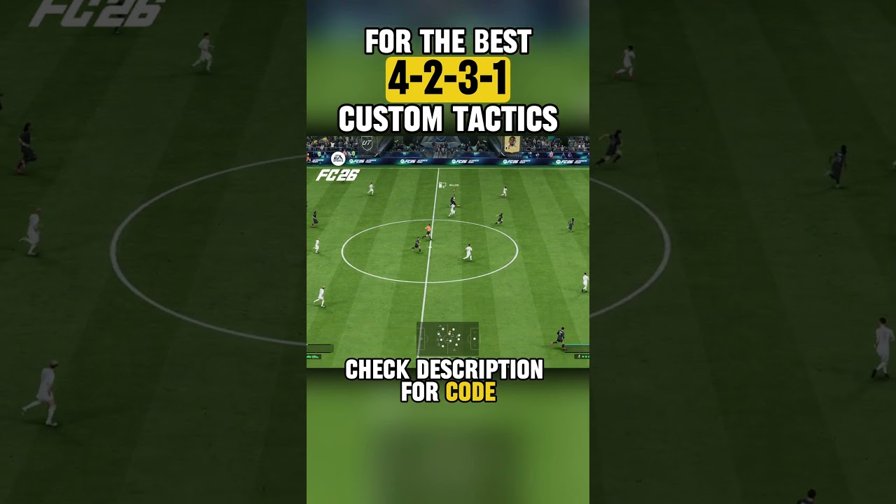 INSANE 4231 Пользовательские тактики для FC26 