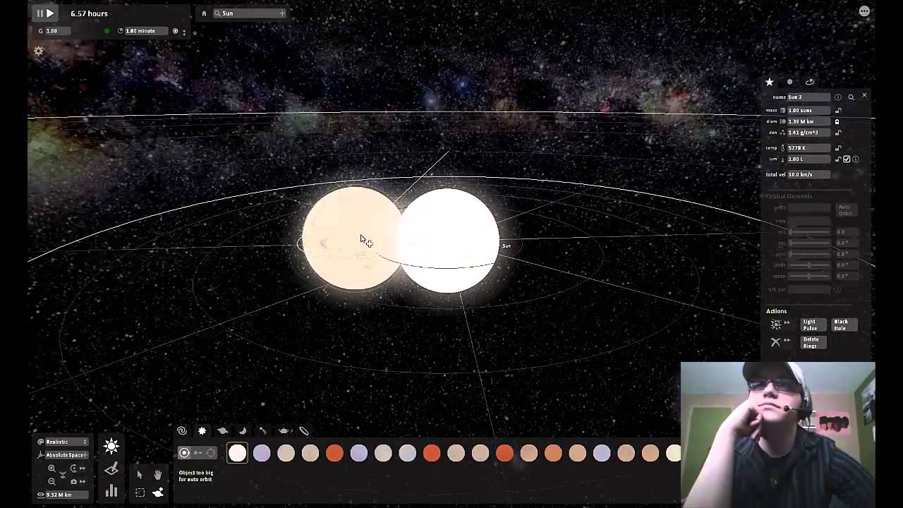 universe sandbox 2 creating a solar system