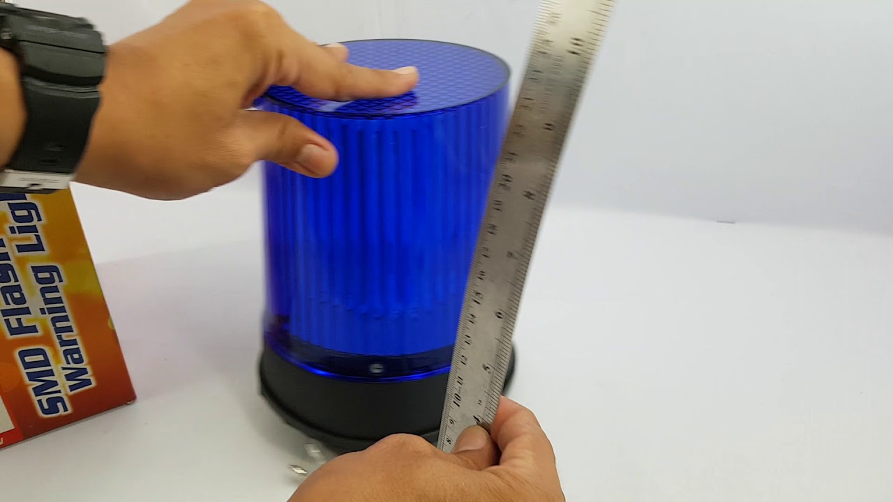 Test Nyala Rotary Big LED Dny - YouTube