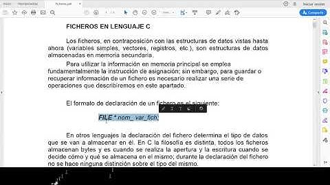Ficheros en lenguaje C - fopen/fclose - fprintf/fscanf