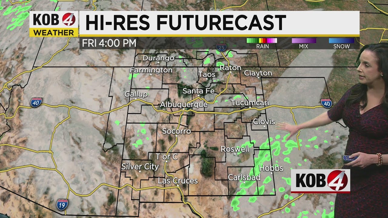 Kira Miner: Morning Forecast for New Mexico | April 7 - YouTube