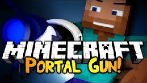 Minecraft Mod Showcase - Portal Gun Mod Review!!!