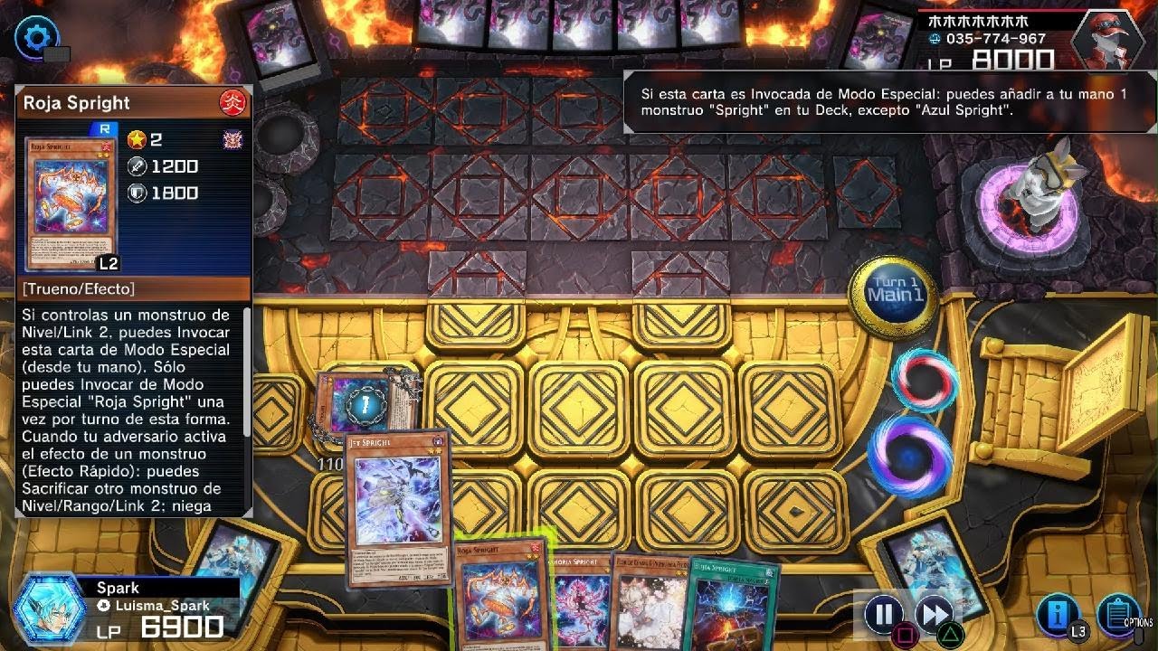 Yu-Gi-Oh! Master Duel - Spright VS Sacred Beasts