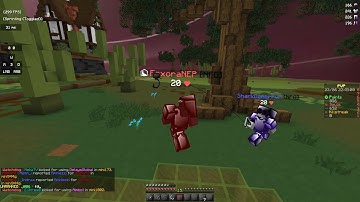 Flying in BlocksMC!
