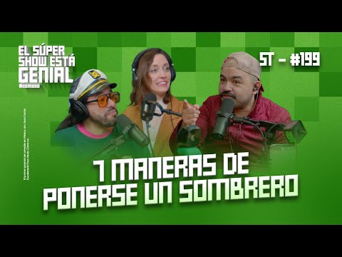 El Súper Show Está Genial : 7 maneras de ponerse un sombrero con Alexis de Anda