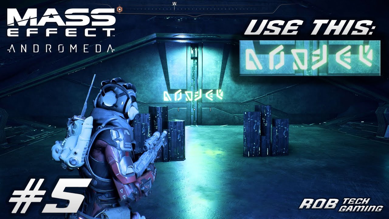 Mass Effect Andromeda: Kadara Vault And Puzzles Full Walkthrough  # Part5 Gameplay (1080p 60 FPS)