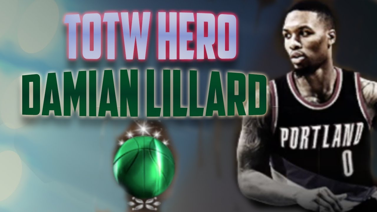 NBA Live Mobile TEAM OF THE WEEK HERO Damian Lillard is a Glitch Card! Plus New Hero of the Month!