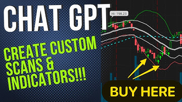 ChatGPT: Create TOS Scanners, Chart Indicators and automated Trading BOTs